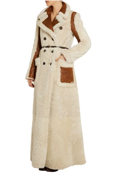 chloe shearling coat.